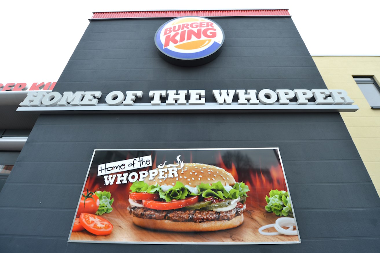 Burger King claims its food advertisements are meant to look appetising. 