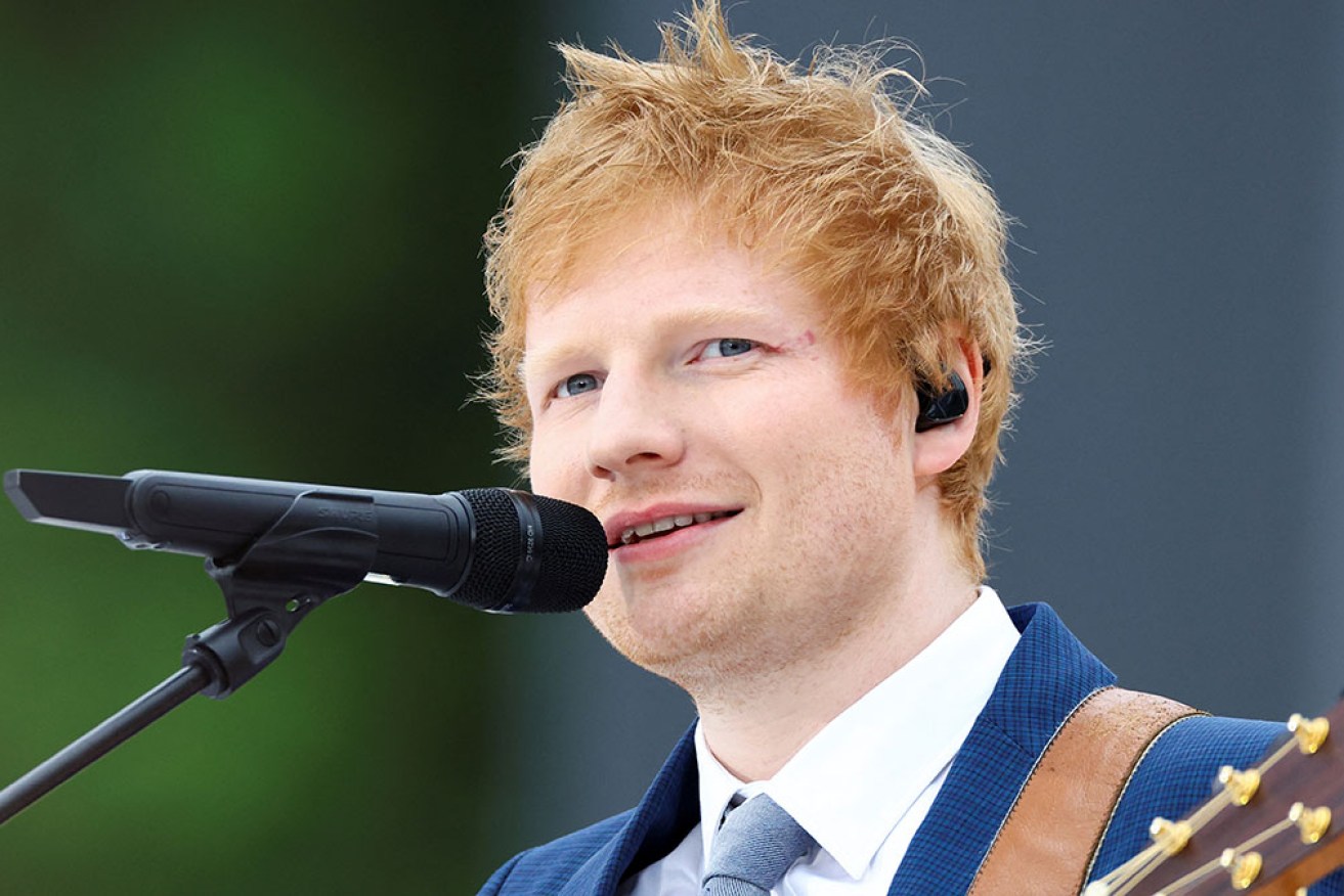 British singer Ed Sheeran says he was forced to cancel a show in Las Vegas at short notice. 