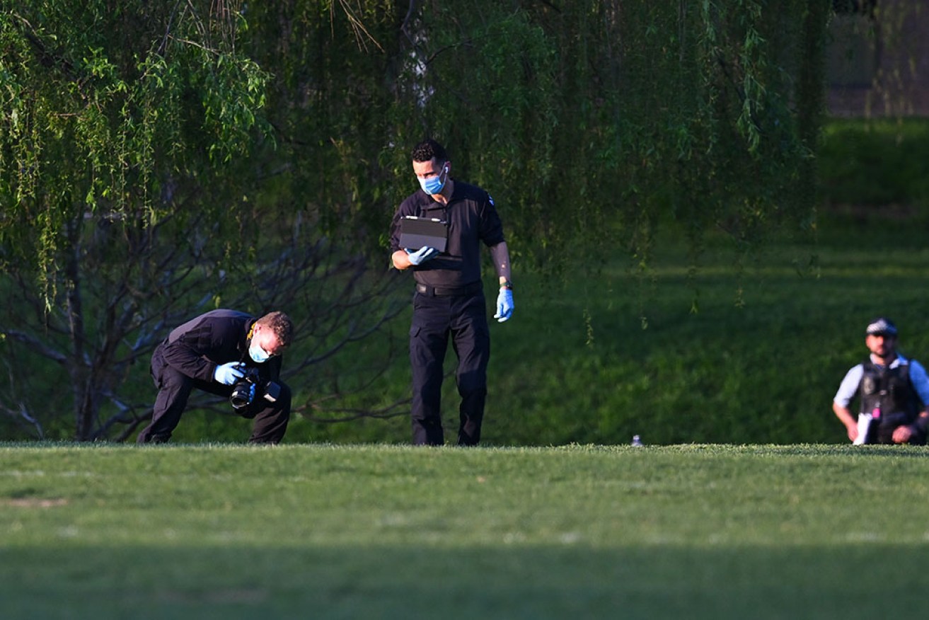 The ANU's Fellows Oval and Chifley Meadow are active scenes of police investigation.