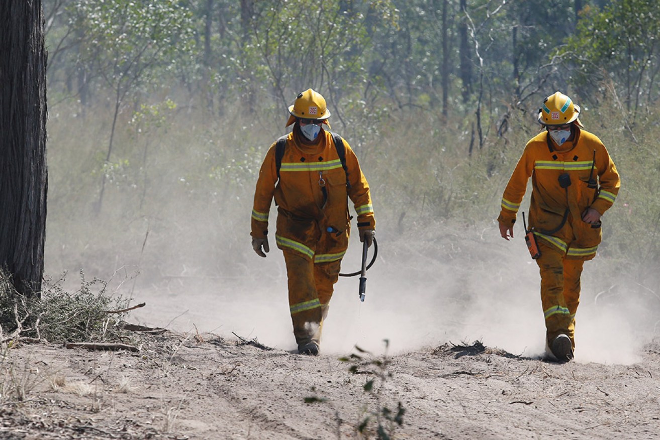 Authorities are urging Victorians to clean up properties via burn-offs but to take care doing so. 