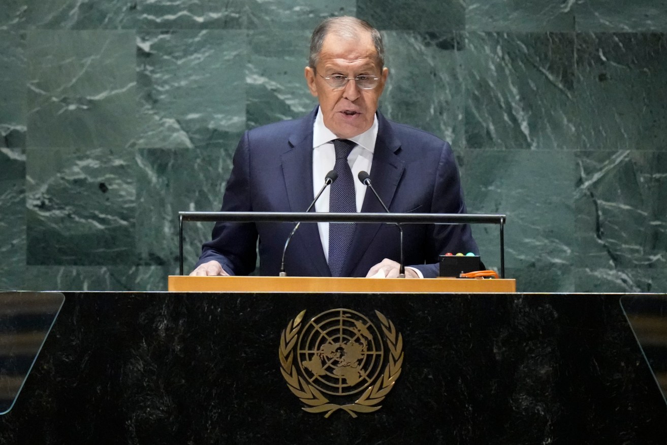 Russian Foreign Minister Sergei Lavrov says war will continue if Ukraine insists on its peace plan. 