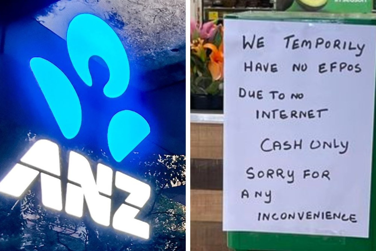 Tech outages have left customers of two of the country's biggest businesses stranded.