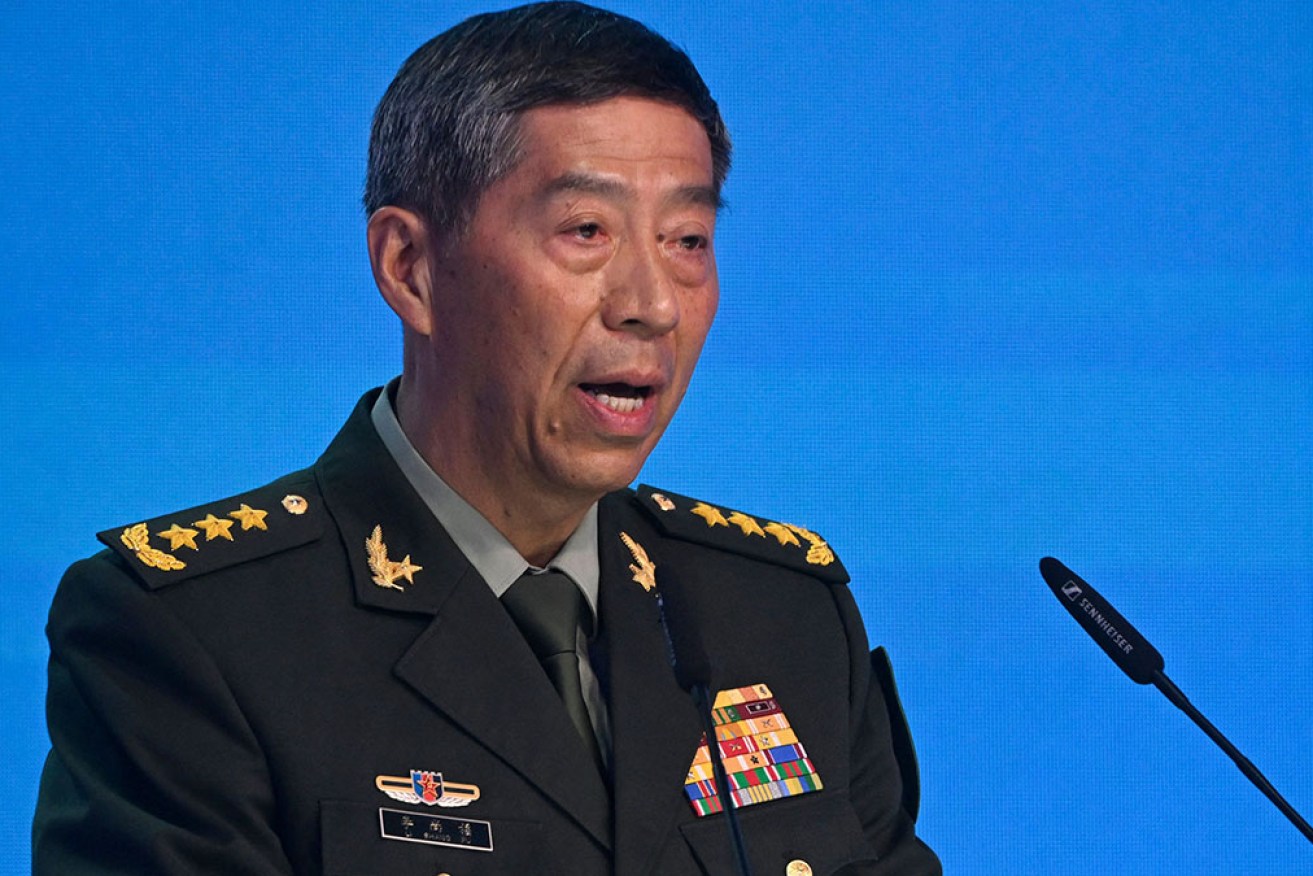Chinese Defence Minister Li Shangfu has been removed from his position.