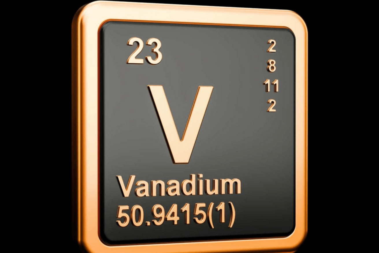 Australia has vast reserves of vanadium, a greyish mineral and the 23rd element in the periodic table.