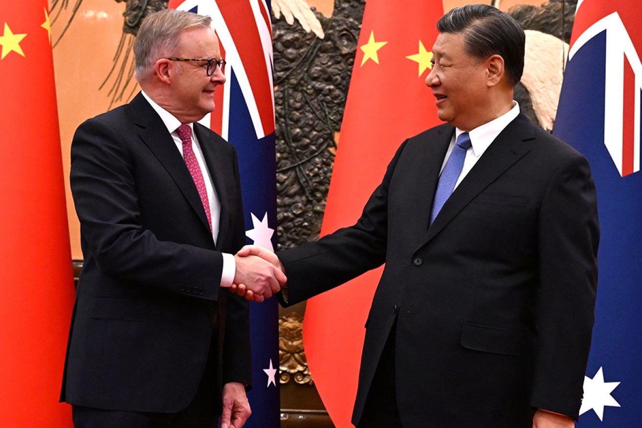 China's President Xi Jinping says Australia and China have a healthy, stable relationship.