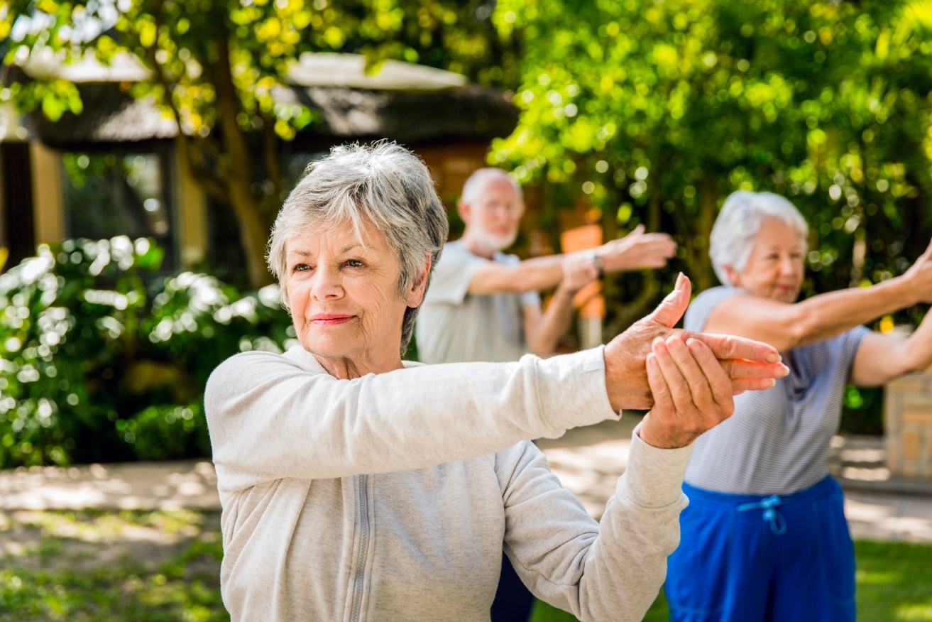 Exercising can make you more confident and positive, no matter how old you are. 