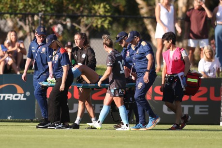 Holly McNamara double earns Melbourne City win before injuring knee