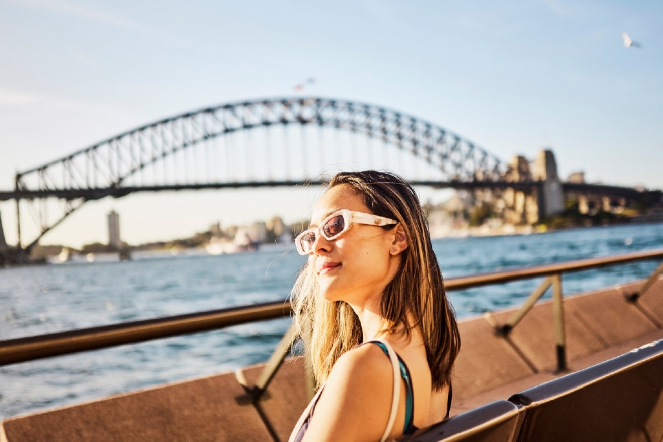 International tourists are flocking to Sydney.