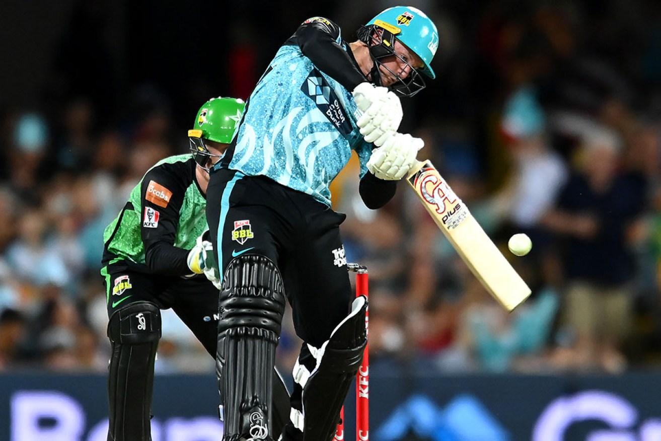 Colin Munro guides Brisbane Heat to victory against Melbourne Stars on Thursday night. 