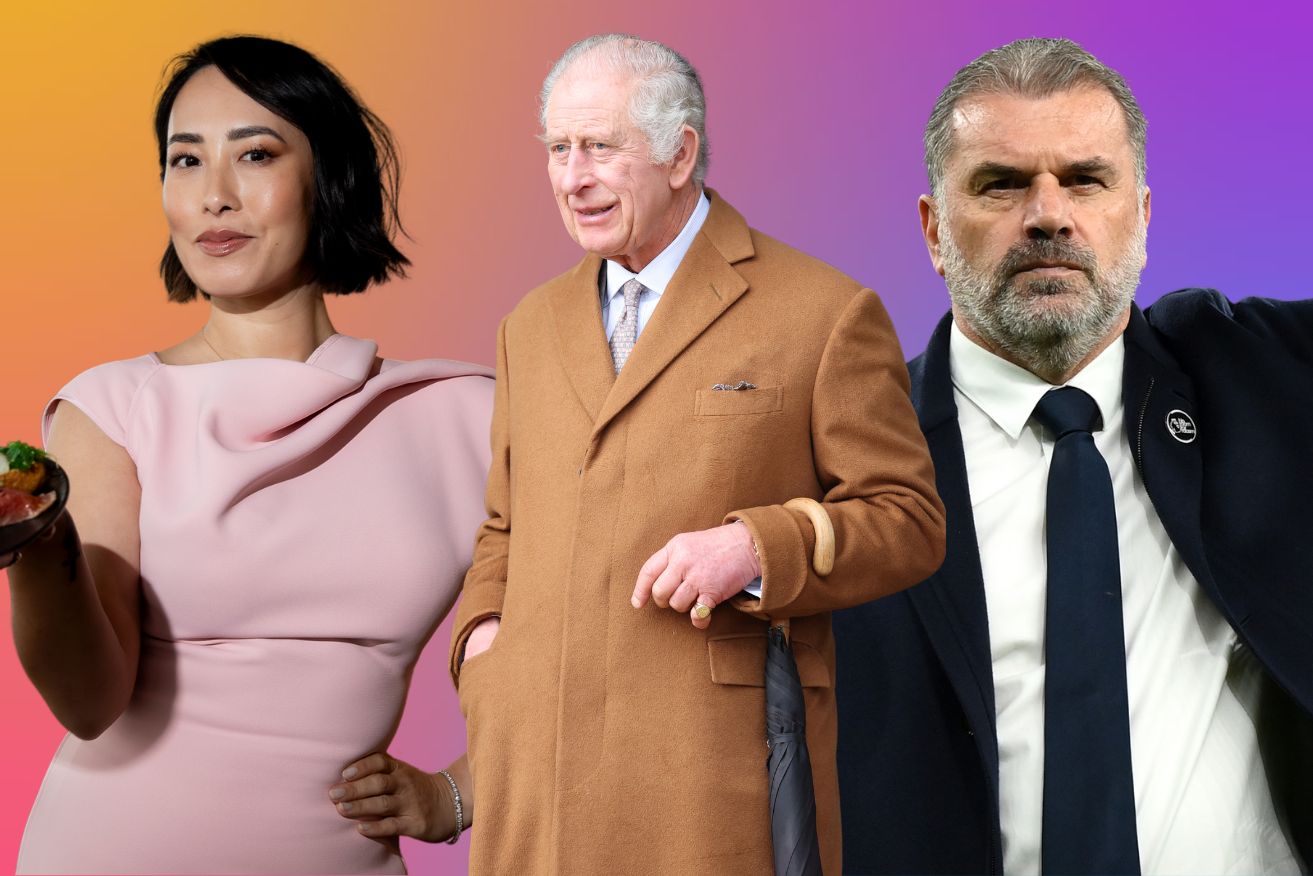 Melissa Leong, King Charles and Ange Postecoglou all made headlines in 2023. 
