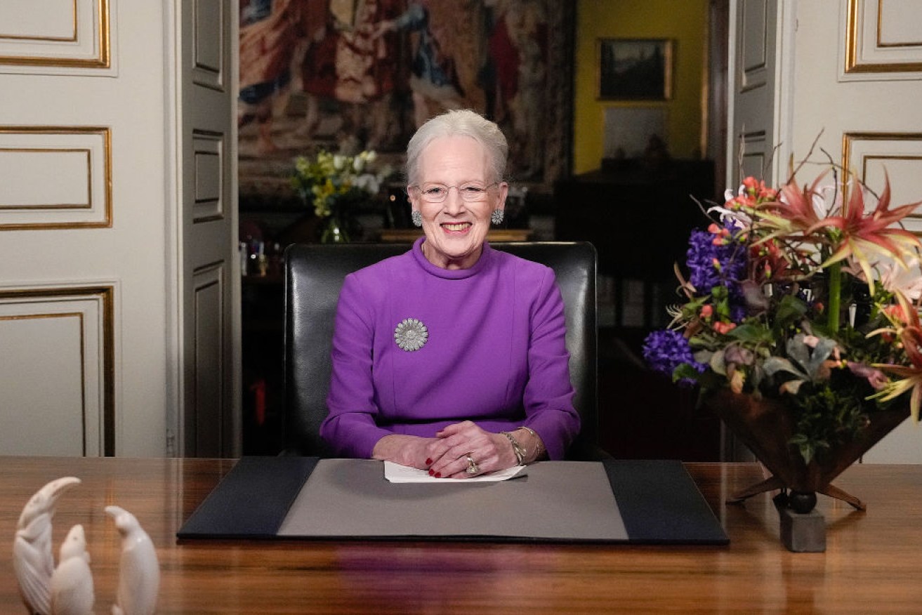 Queen Margrethe II announced her abdication during her New Year's speech.
