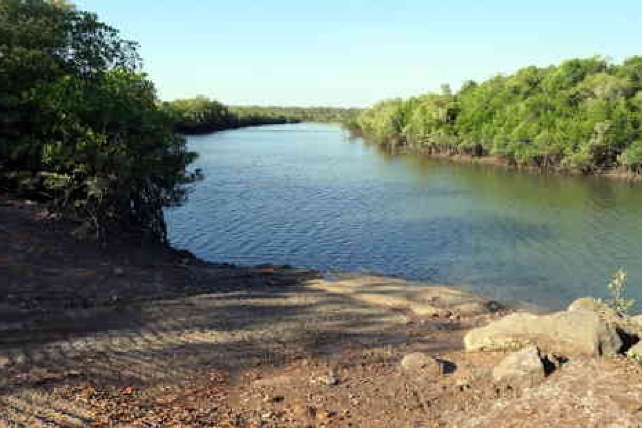The remote Six Pack Creek boat ramp is popular with fishermen.