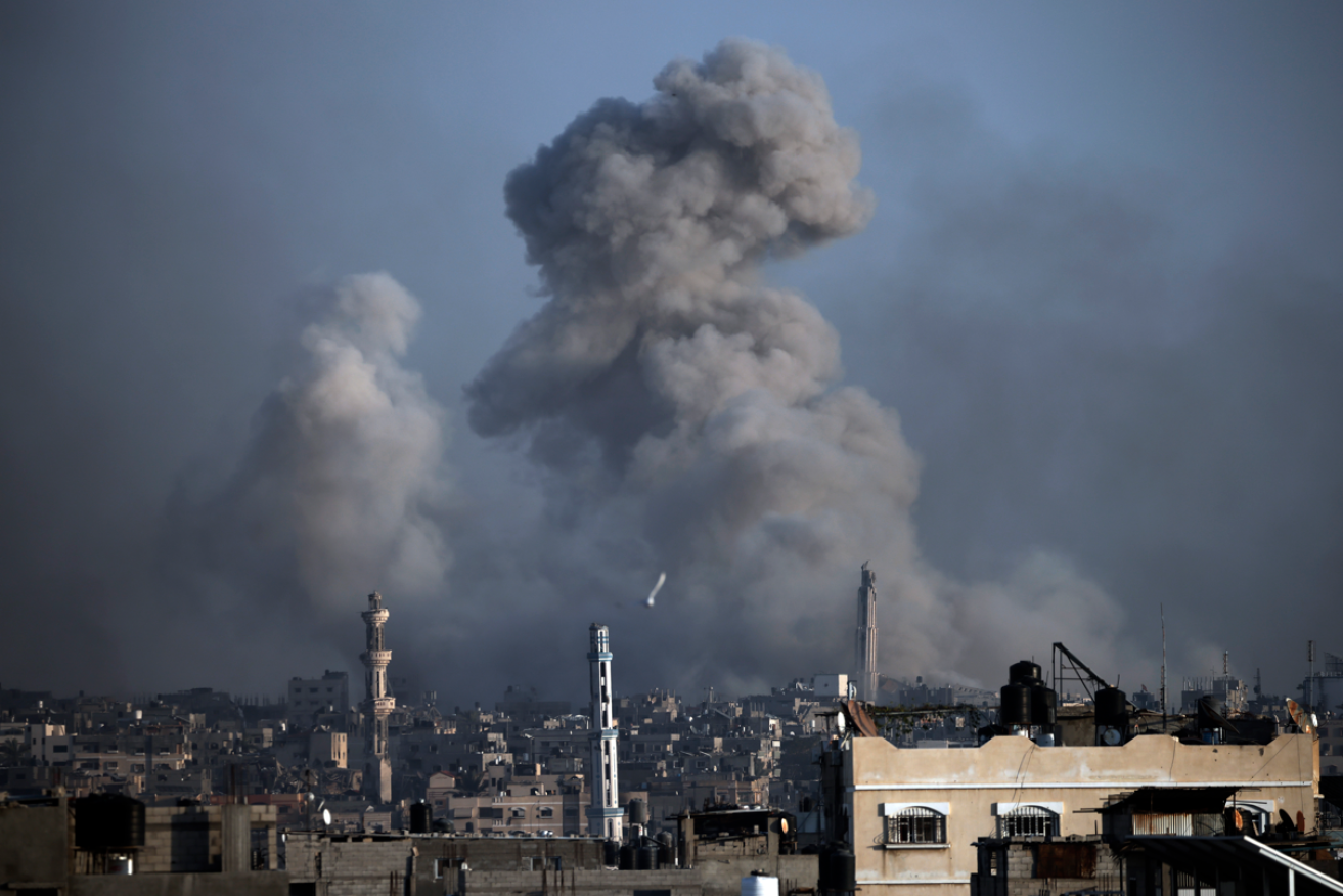 Israel is ramping up air strikes in Gaza and has warned those sheltering in the north to evacuate.