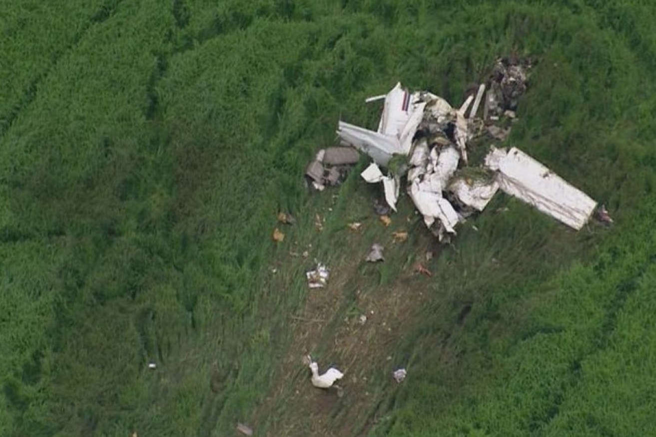 The pilot and sole occupant died in the plane crash. 