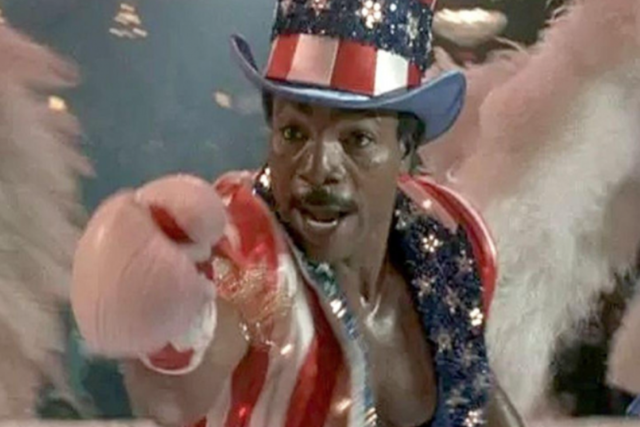  Carl Weathers made his name playing the cocky and flamboyant Apollo Creed.