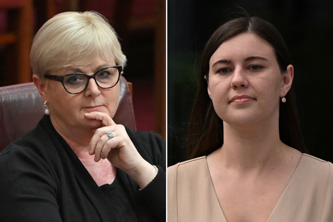 Liberal Senator Linda Reynolds and Brittany Higgins are embroiled in a defamation battle. 