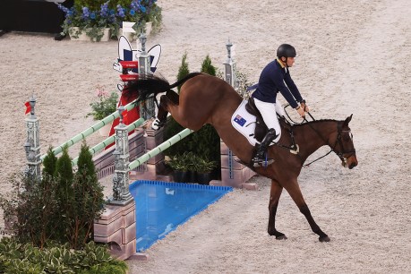 Sorry Olympic showjumper Shane Rose cleared for mankini stunt