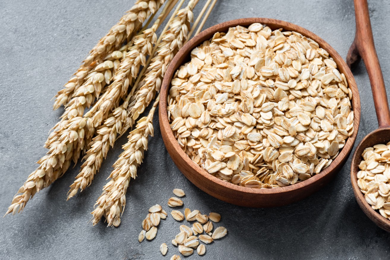 Raw oats and beans are natural sources of resistant starch. It can be had in powder form.  