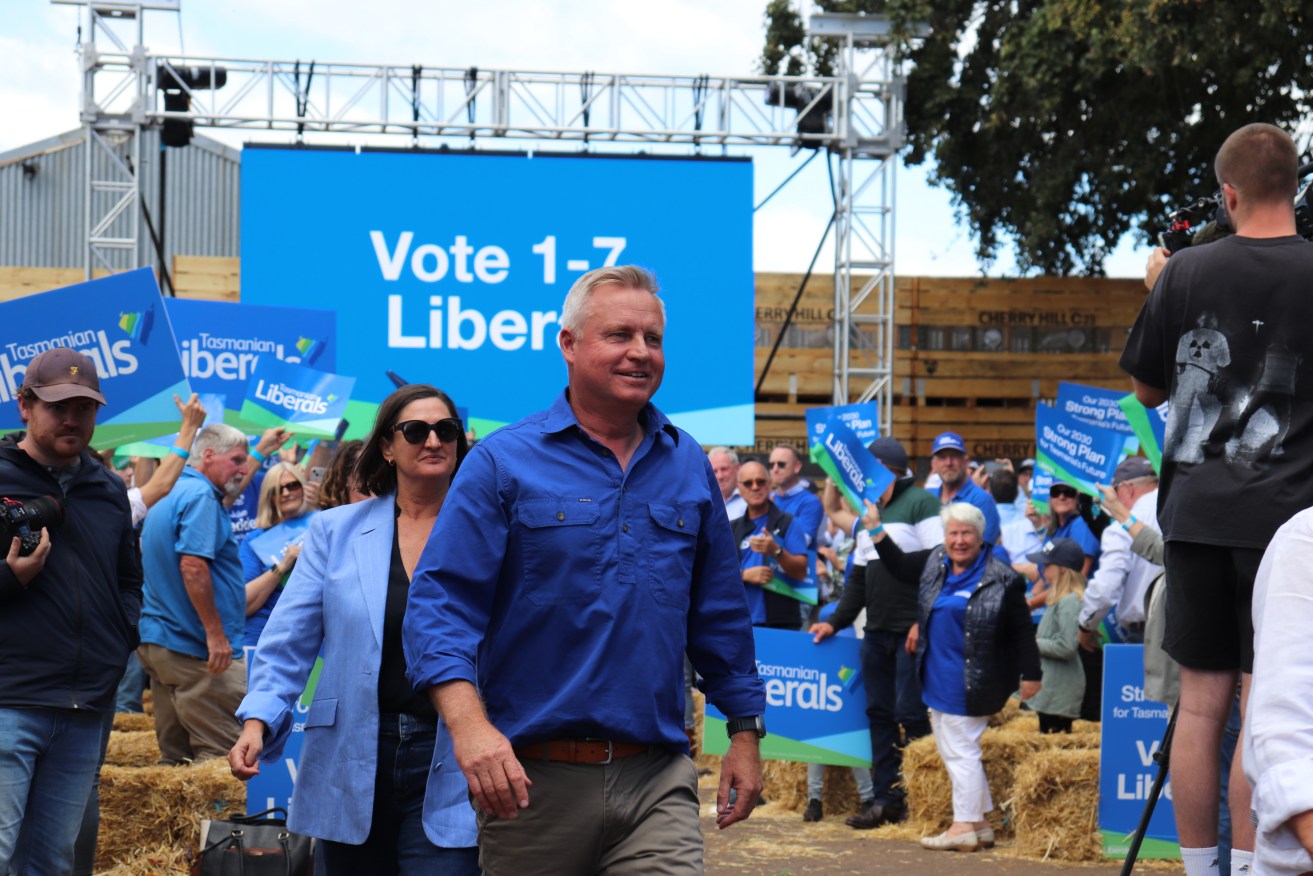 Premier Jeremy Rockliff will need to horse trade with independents to form a government.