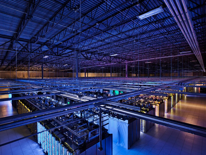 A Google data centre in Finland card