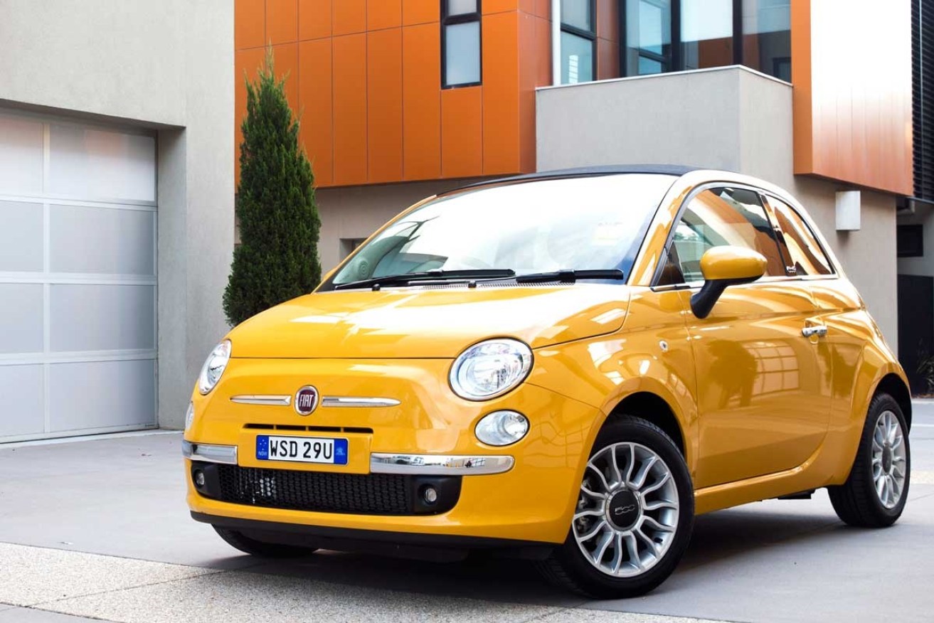 The cute little Fiat 500 dropped more than $4000.