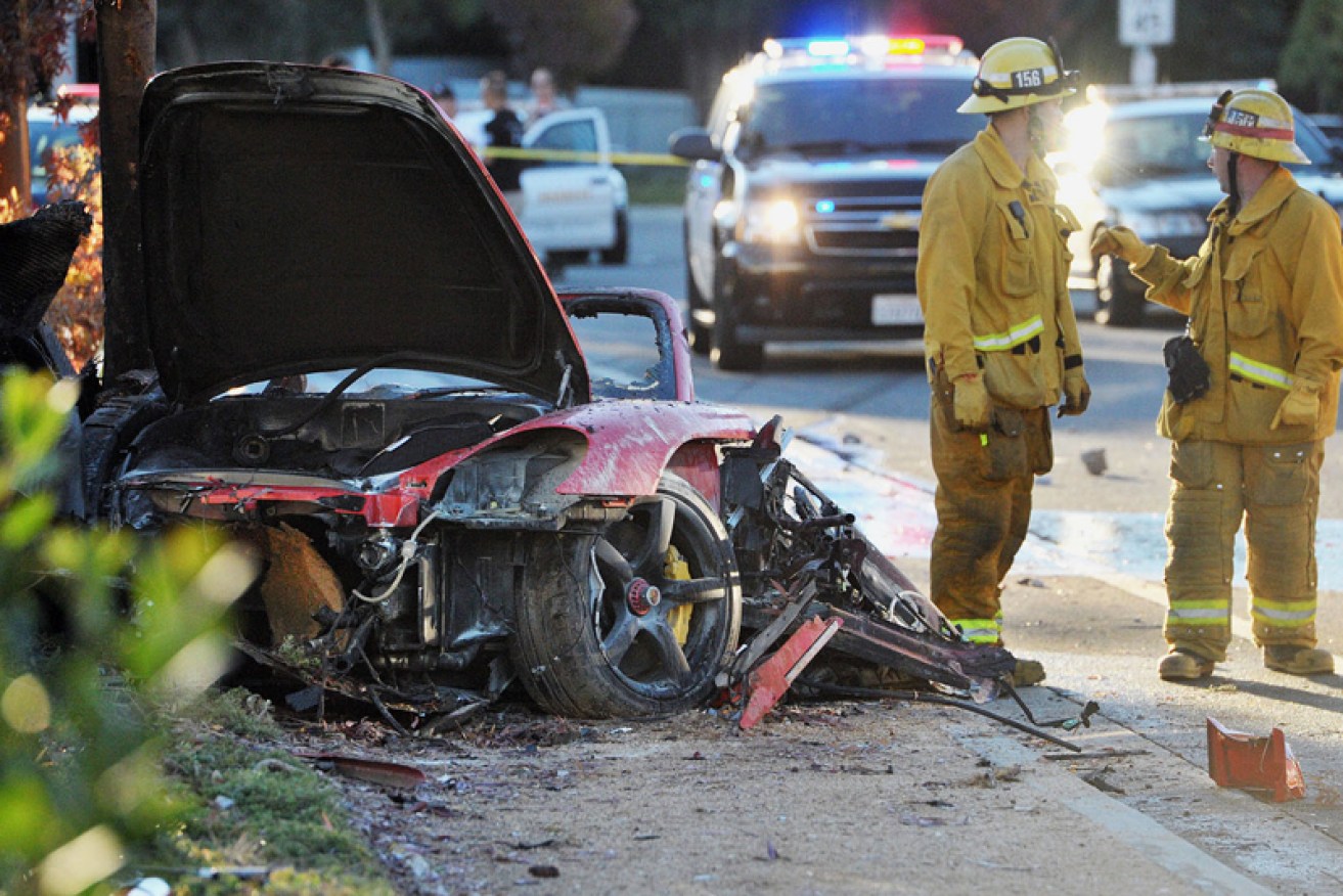 The crash that claimed Fast and Furious star Paul Walker.