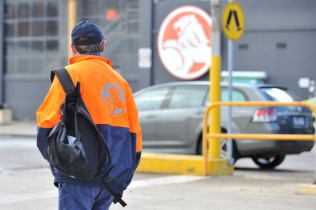 A farewell note from Holden workers