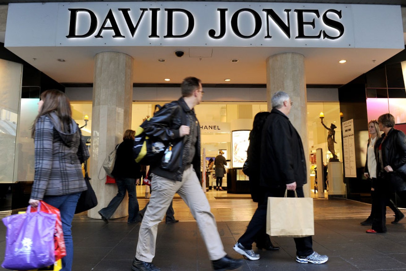 David Jones is looking to expand beyond its department store sector.