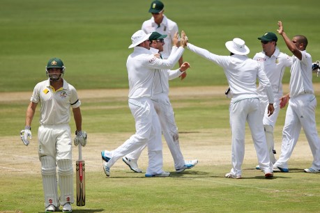 First test: Australia 7-374 at lunch