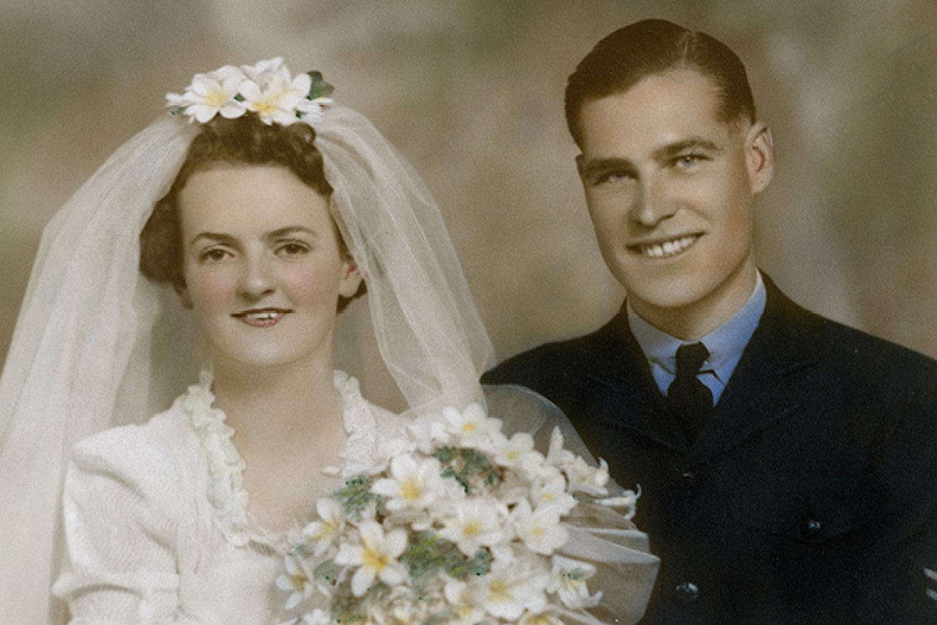 Joy and Bill in 1944