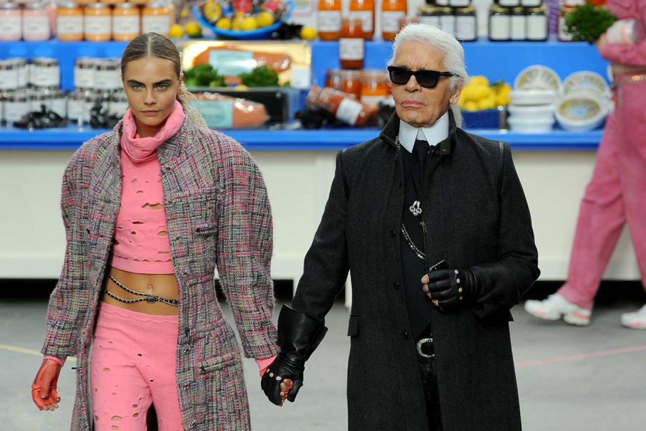 Paris fashion goes shopping at the Chanel supermarket