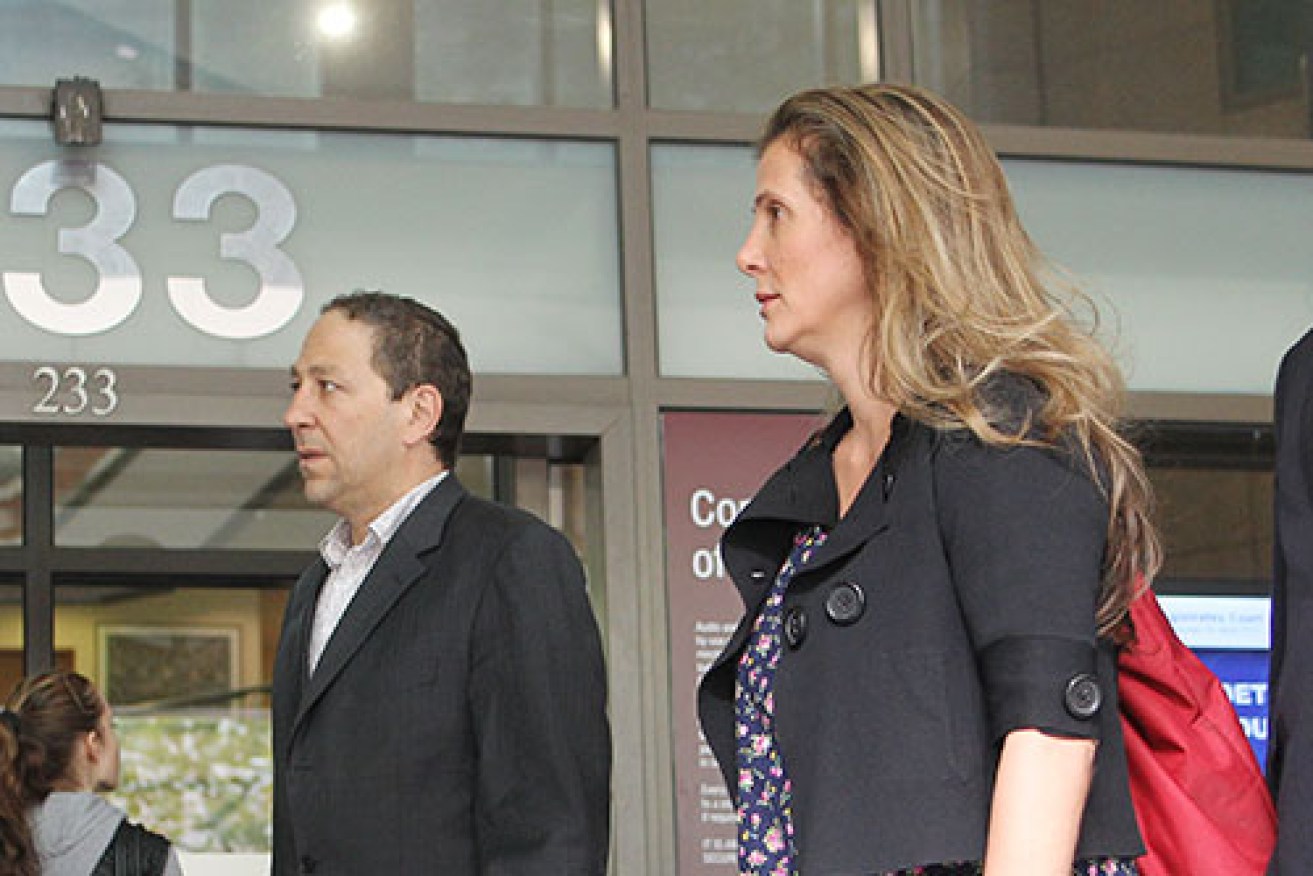 Kathy Jackson, national secretary of the HSU, arrives at court. Source: AAP.