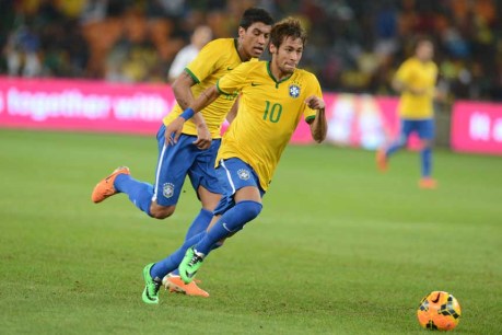 Brazil impress as World Cup rivals labour