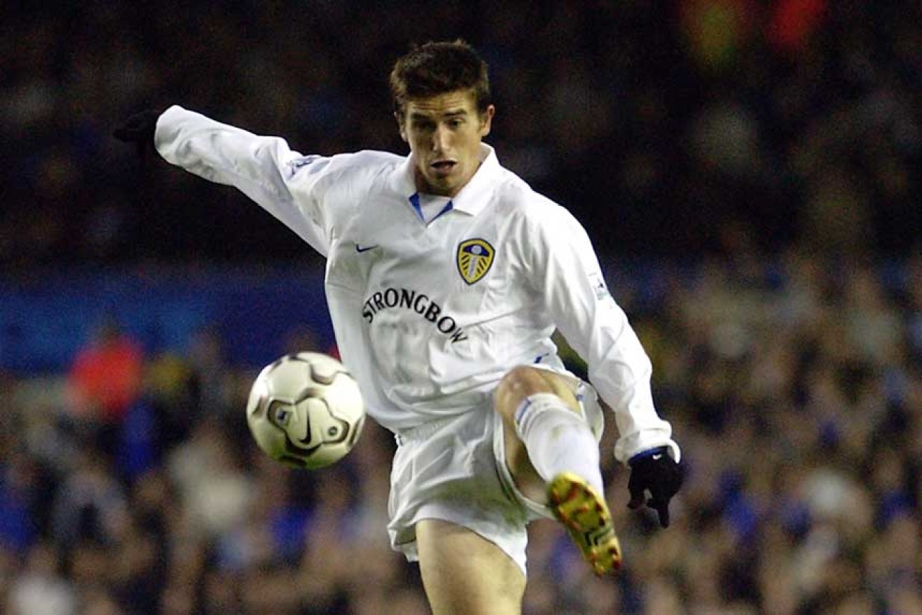 Harry Kewell during  his Leeds United days.