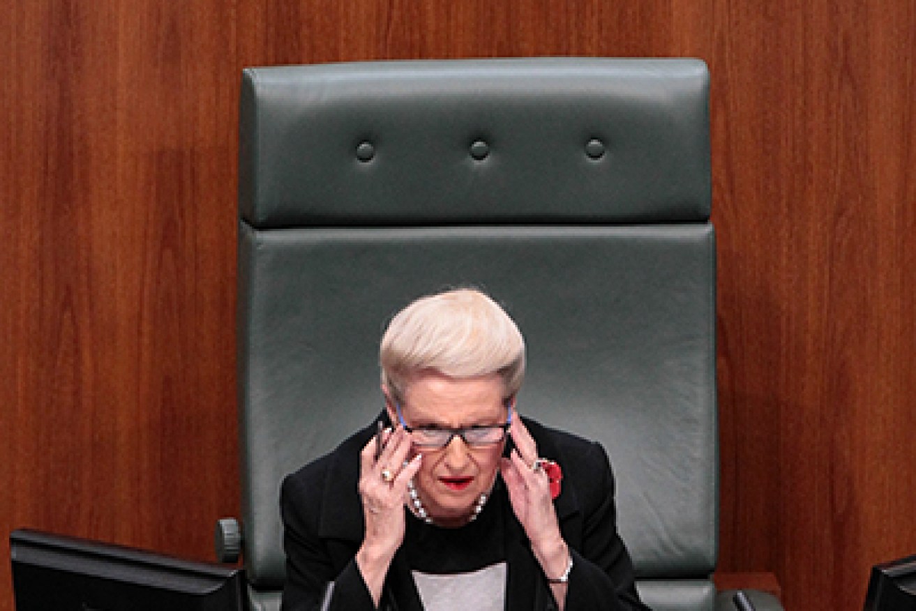 Speaker Bronwyn Bishop was criticised over the use of her official dining suite.