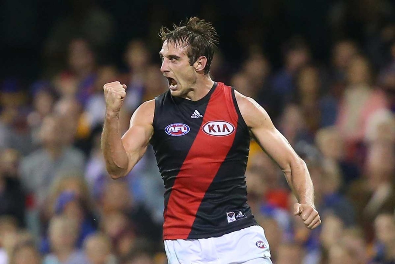 The Essendon skipper will line up with his teammates for the 2017 AFL season.
