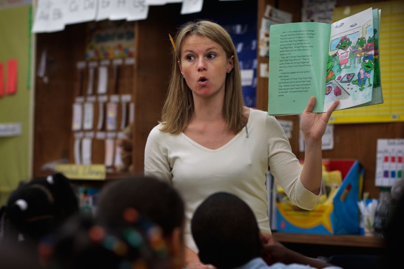 Teachers are fed up with conditions and a crushing workload, the survey found. <i>Photo:  Getty</i>