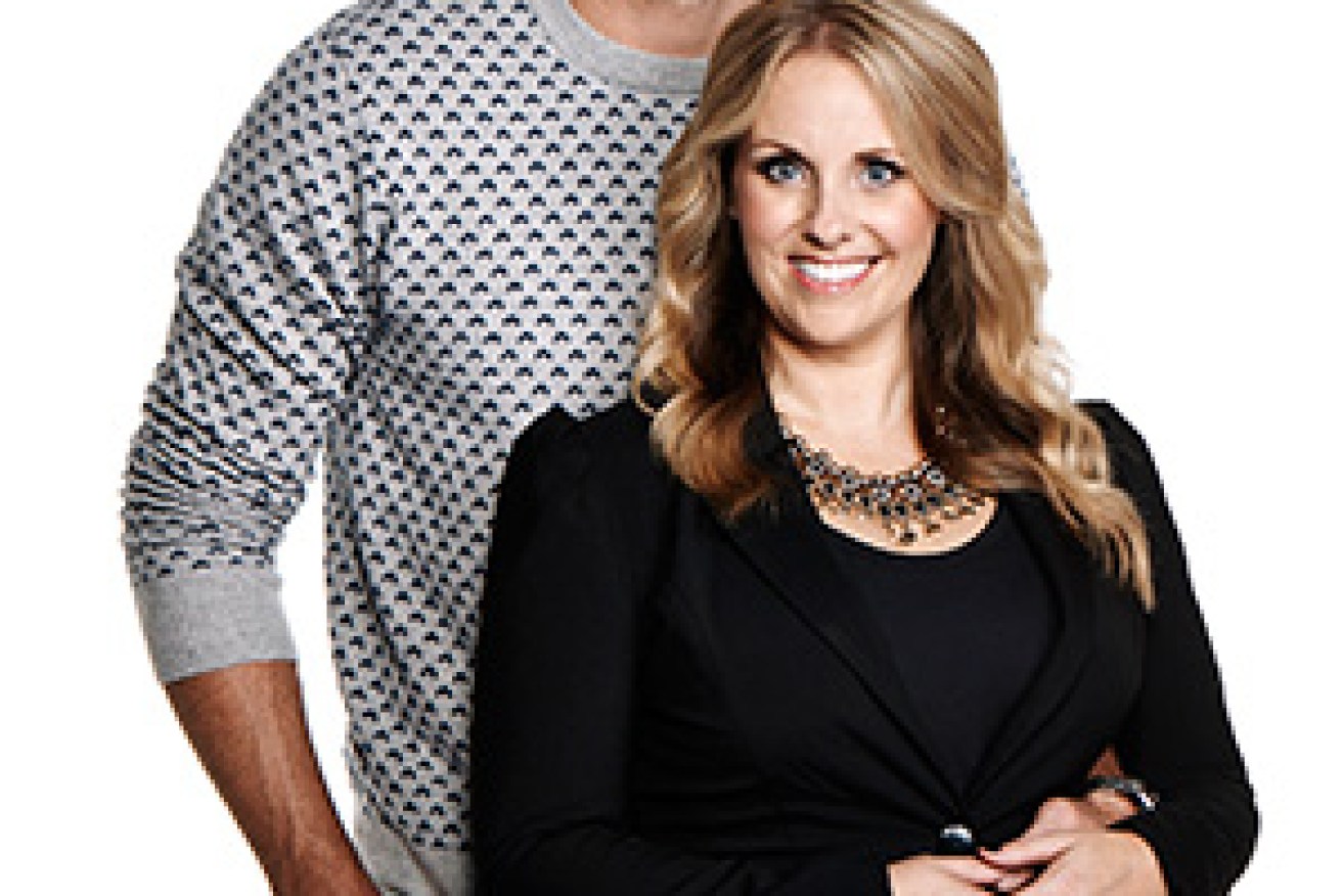 Darren and Deanne Jolly have it out on The Block but always make up. Photo: Nine