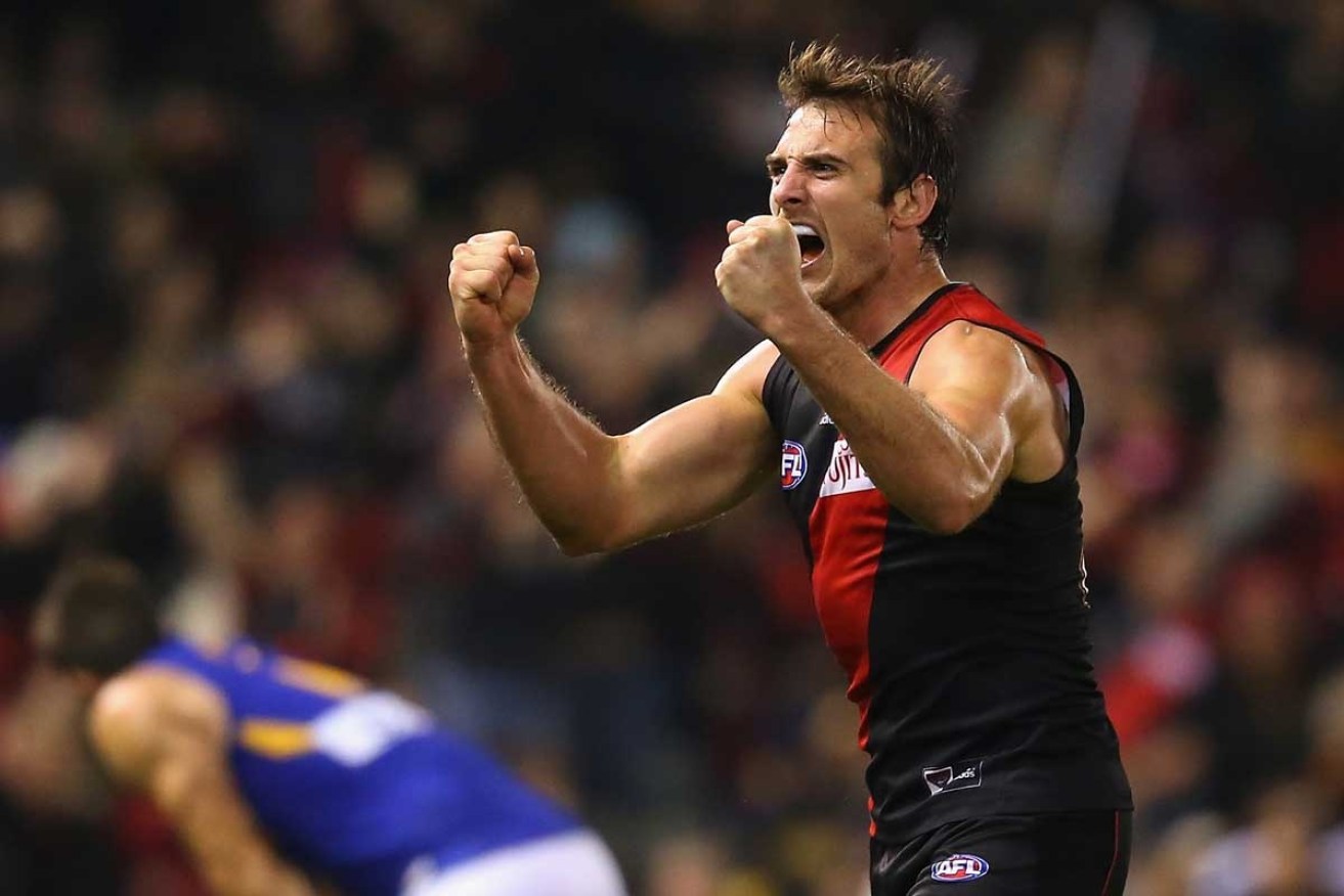 The Essendon skipper will line up with his teammates for the 2017 AFL season.