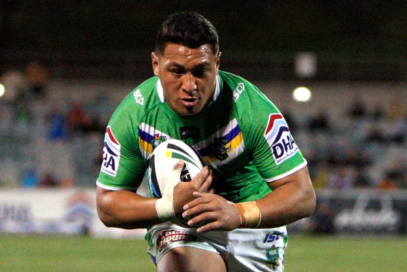 Canberra, Queensland and Australia back rower Josh Papalii was caught drink driving.