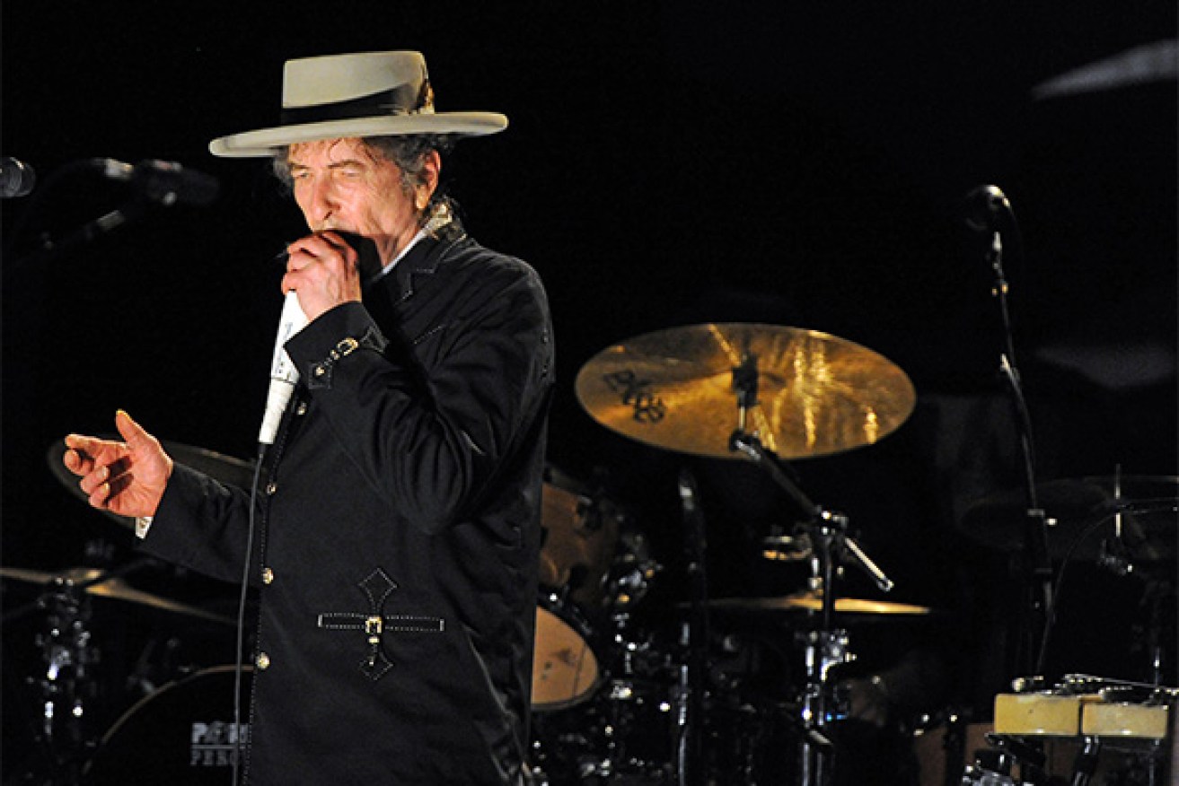 Dylan performing at the Bluesfest in 2011. Photo: Getty