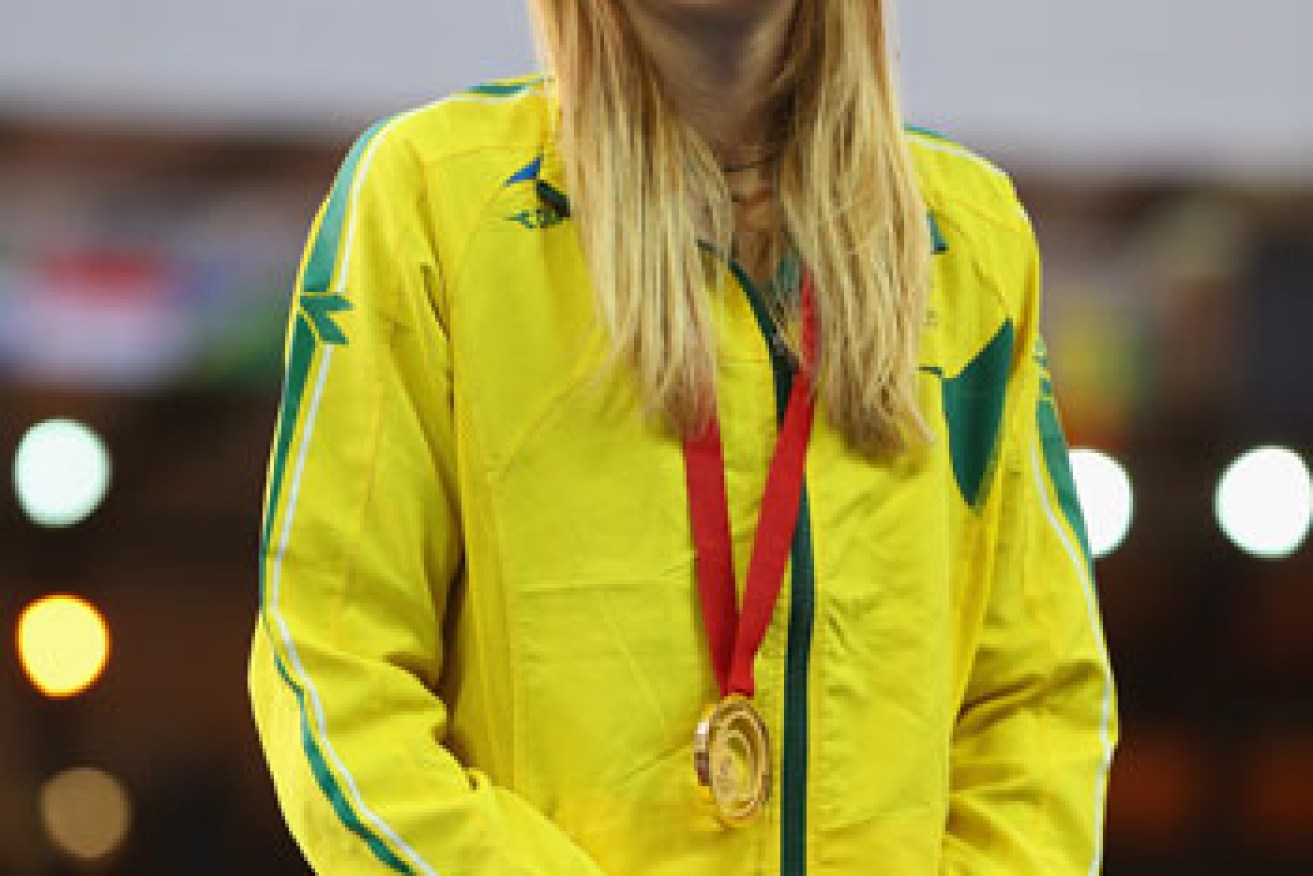 18--year-old high jump champion is an inspiration to Australian schoolgirls. Photo: Getty 