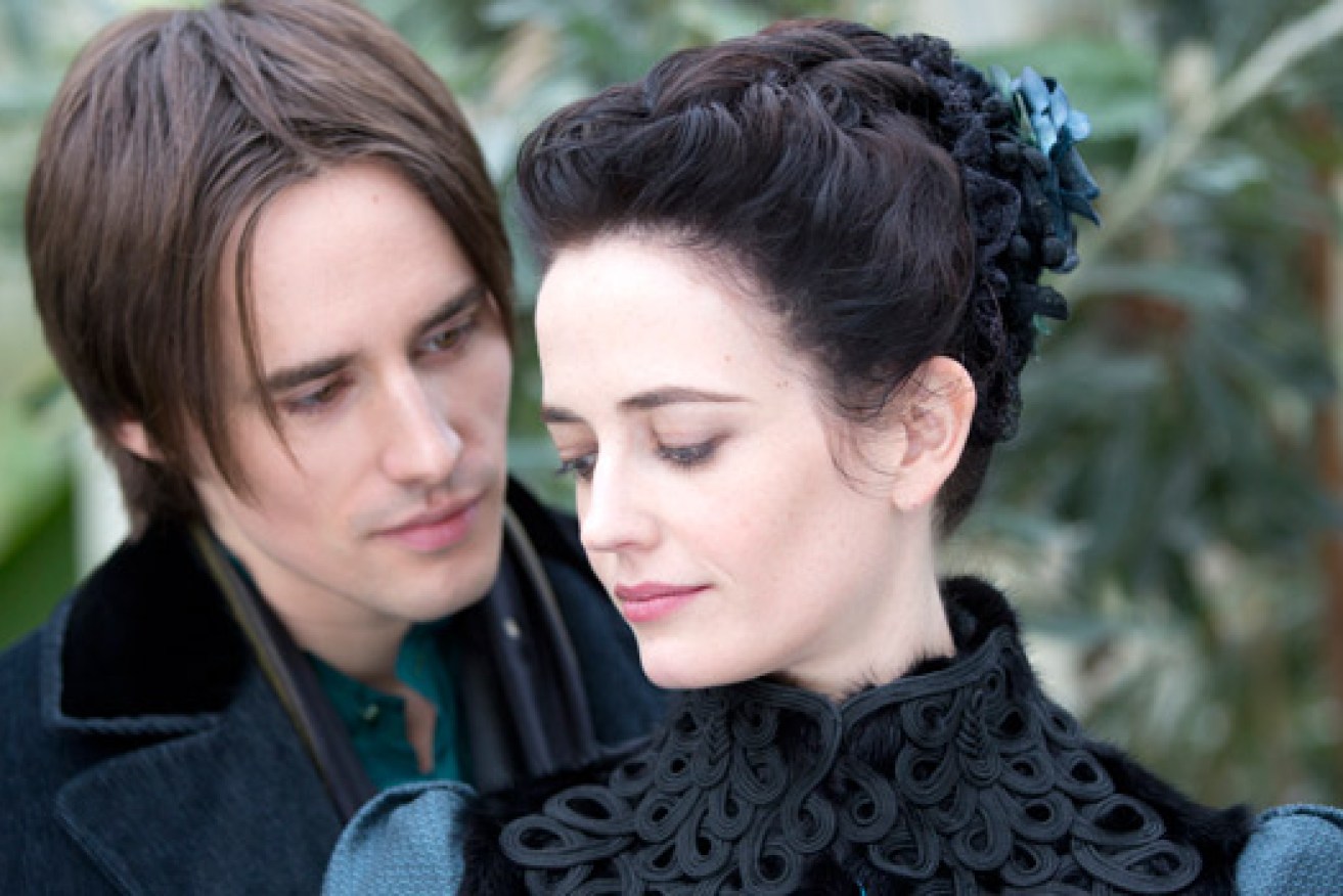 Eva Green and Reeve Carney star in Penny Dreadful. Photo: Supplied