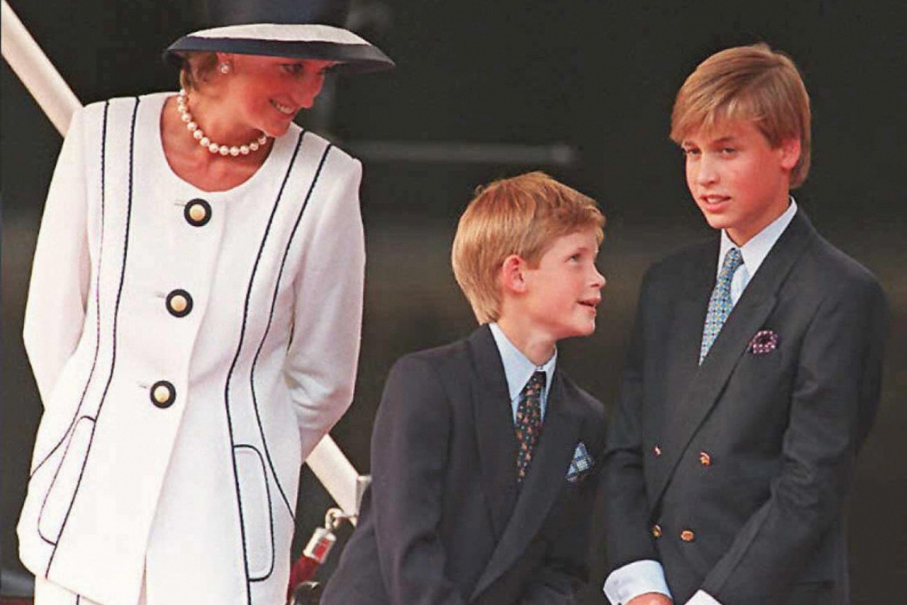 Diana's letters give a glimpse of her live with two small princes.