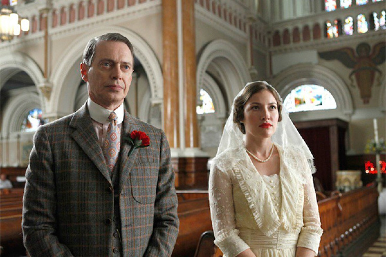 Steve Buscemi and Kelly McDonald play estranged husband and wife Nucky and 