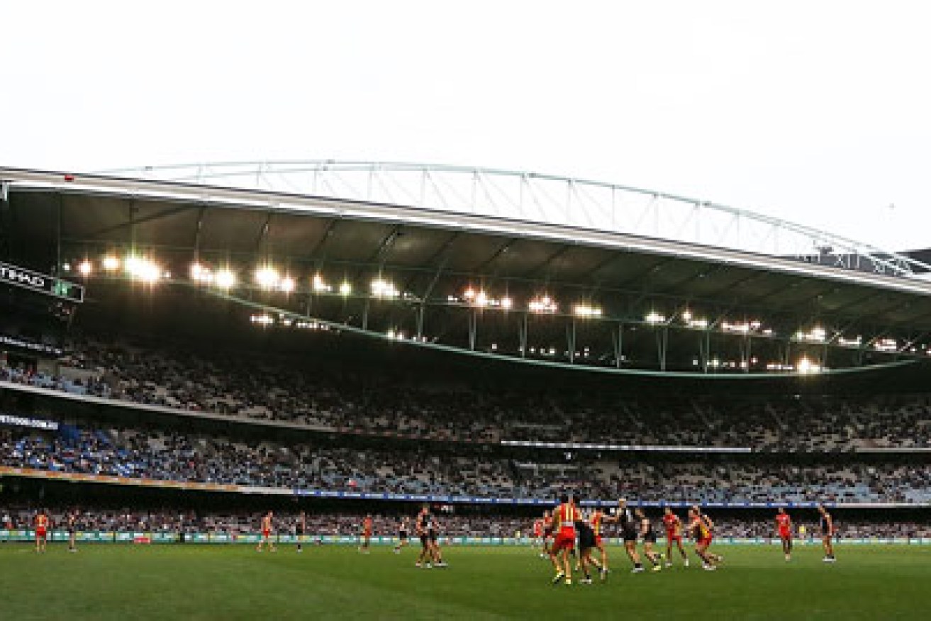 Etihad Stadium had the worst crowd numbers in its history. Photo: Getty