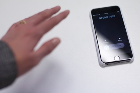 A swipe of the hand could soon answer your phone