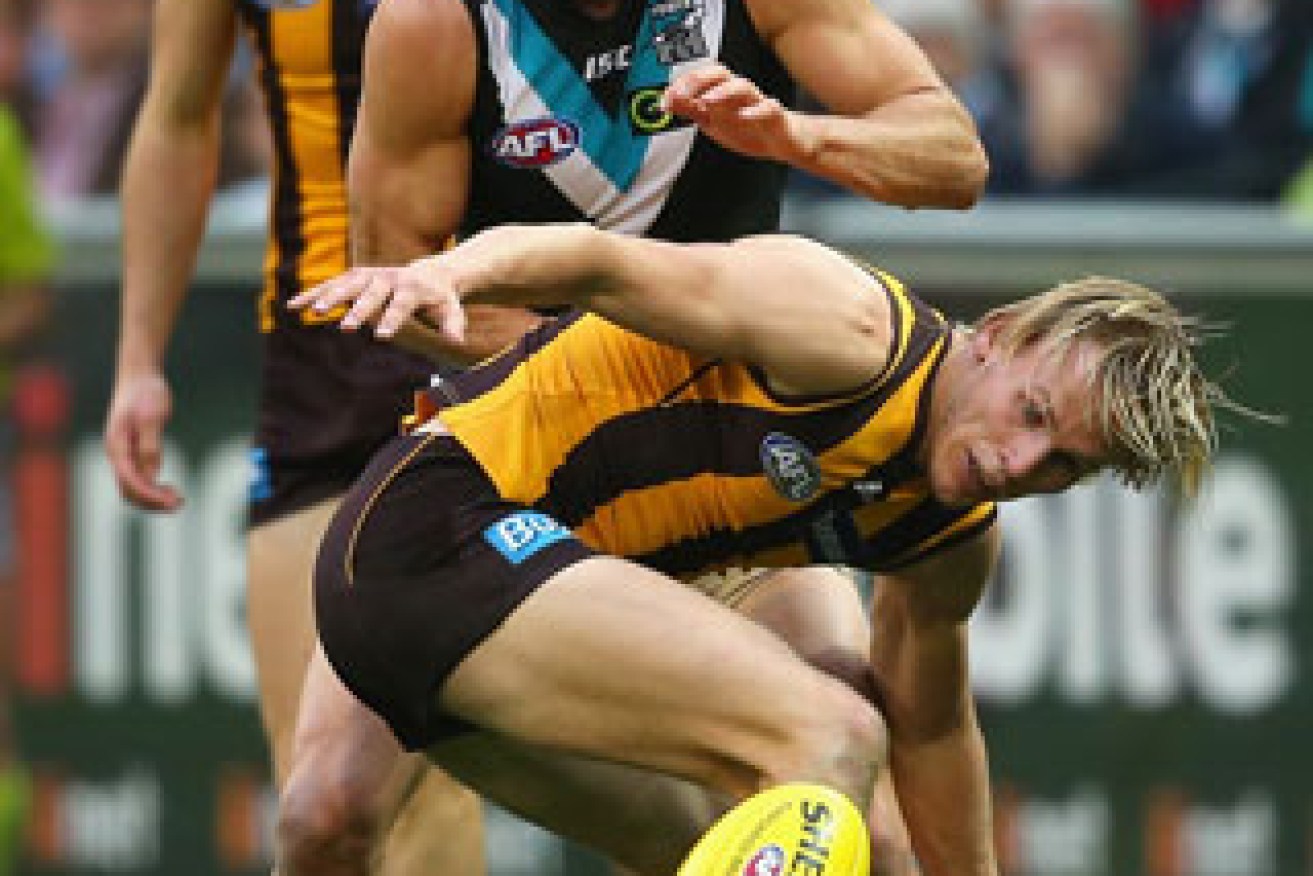 Clarkson switched Will Langford on to Travis Boak in the preliminary final to great effect. Photo: Getty