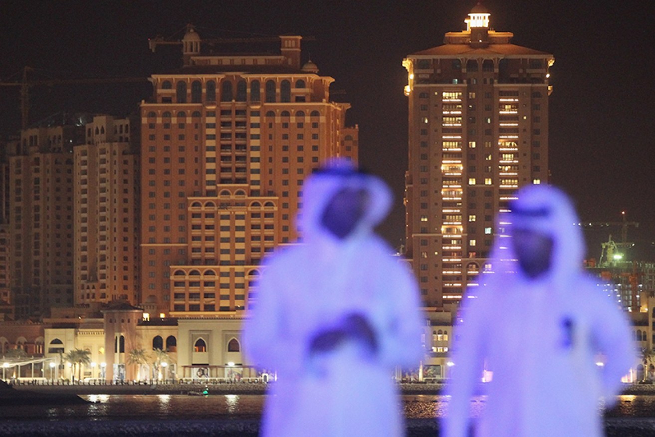 Qatar's skyline glitters, but the shadows darken over the country's World Cup bid.