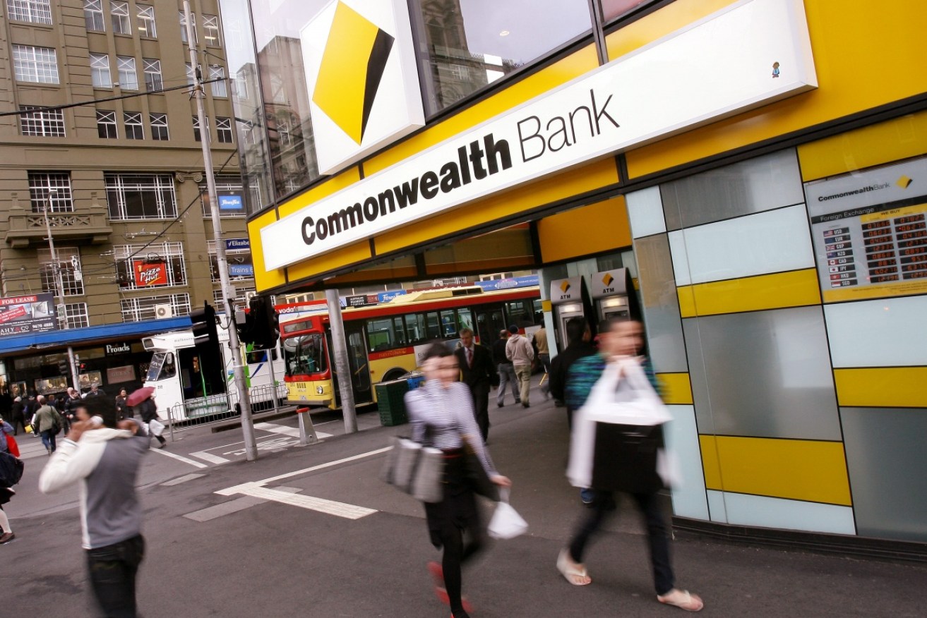 Commonwealth Bank customers have been left stranded by a  lunchtime outage. 